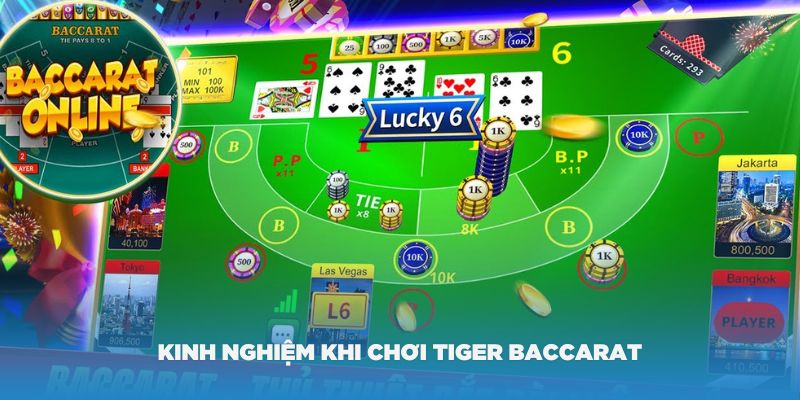 Nắm vững các kinh nghiệm khi chơi Tiger Baccarat